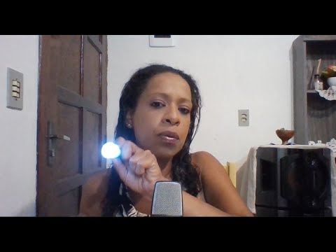 ASMR CASEIRO: FLASHES DE LUZ 🔦 mais triggers de SONS DIGITANDO NO TECLADO #asmr  #asmrcaseiro