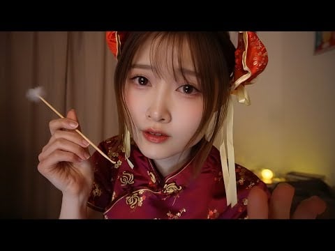 【ASMR】中国の耳かき屋さんロールプレイ🦻【中国語と日本語が混ざる新人の店員さん🔰】