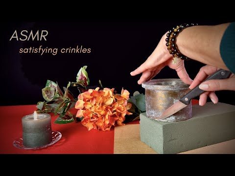 ASMR ITA 🌺 COMPOSIZIONE di FIORI per la TOMBA dei miei GENITORI