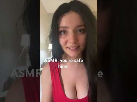 you're safe here 🤍#asmr #girlfriendasmr #comfortaudio #safeplace #whisper