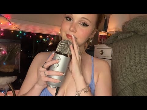 asmr whisper ramble at 100% sensitivity