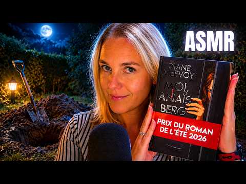 ASMR FR 📖 Lecture chuchotée : Moi, Anaïs Berg (Prix du Roman de l'Été 2026)