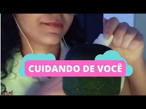 ASMR CUIDANDO DE VOCÊ PARA DORMI /atenção pessoal