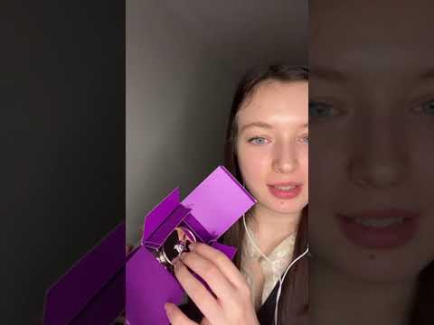 ASMR perfume unboxing #softspoken