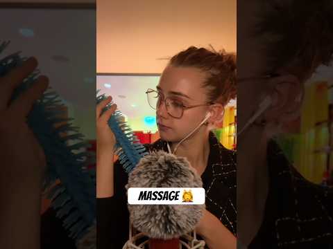 Massage de tête #asmrfrançais #asmrroleplay #relax #visualasmr #massage #frissons