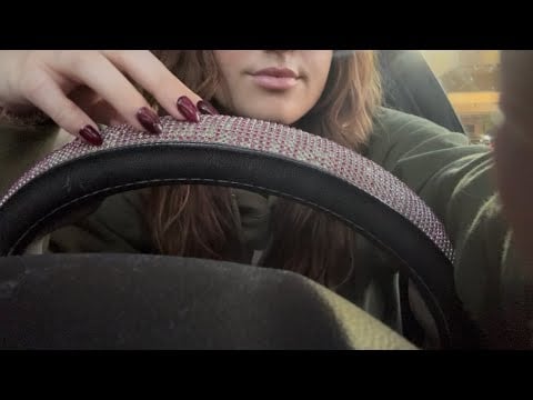 Car ASMR tapping and scratching in and around my car (no talking)