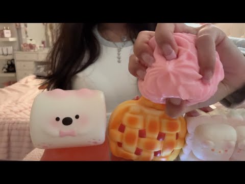 asmr on squishies untill you fall asleep 