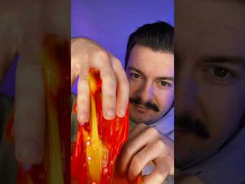 Ooey Gooey Natchos Slime Kit part 2 #asmr #asmrshorts #raeasmr #slime #slimeasmr #slimekit #slimy