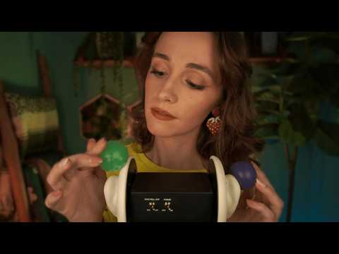 ASMR | Sleepy Up-Close Whispers and 3Dio Triggers 🌙