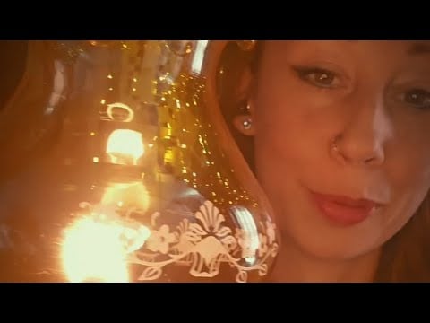 Soft Spoken Tingles ASMR ~ Feather, Pine Cone, Hair & Face Brushing + Sage & Oil Lamp #asmr #whisper