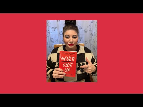 Reading Christian book “Never Give Up” part 1.