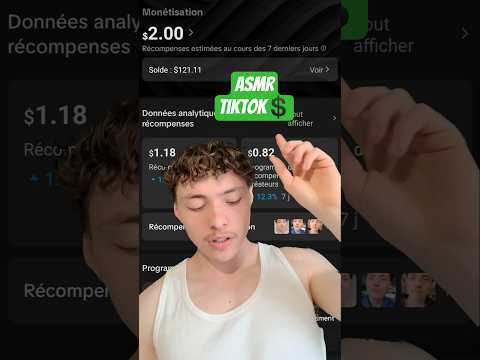 combien j'ai gagné sur tiktok en avril ?