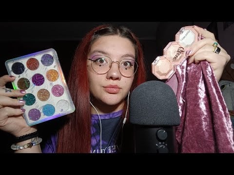 PORTA PORTESE HAUL - SHOW & TELL (Fabric Sounds, Tapping, Scratching)😴😍💜 | ASMR ITA