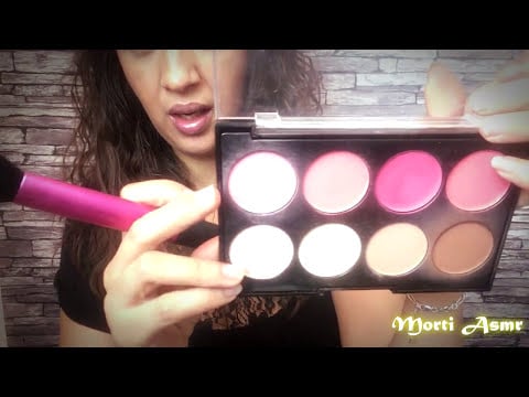 ASMR ROLEPLAY FRANÇAIS / french - je te maquille / makeup