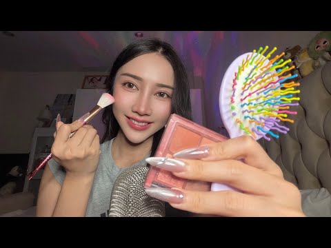 ASMR Makeup sound for you แต่งหน้าให้คุณ