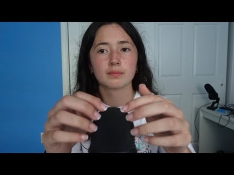 ASMR- Mouth Sounds And Mic Scratching 