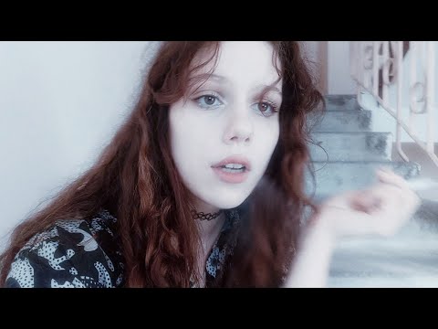 asmr курю сигаретку в подЪезде и осторожно глажу твое личико