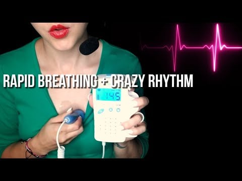 Rapid Breathing For Crazy Heart Rhythm + Amazing Recovering Heartbeat [ASMR]