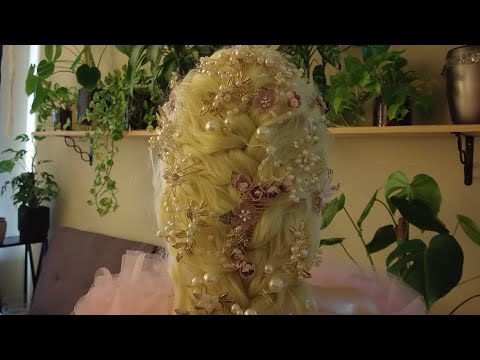 ASMR | Hairstyle- Hair Decorating - Hairstyling - Hair Fixing - Perfectionist - Finishing Touches
