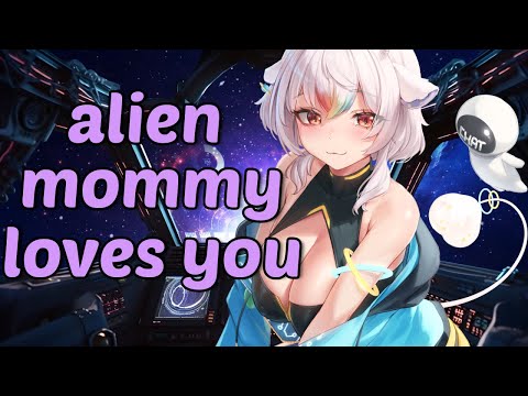 Dom Alien Mommy ASMR | Cuddles You to Sleep [ Personal Attention ]