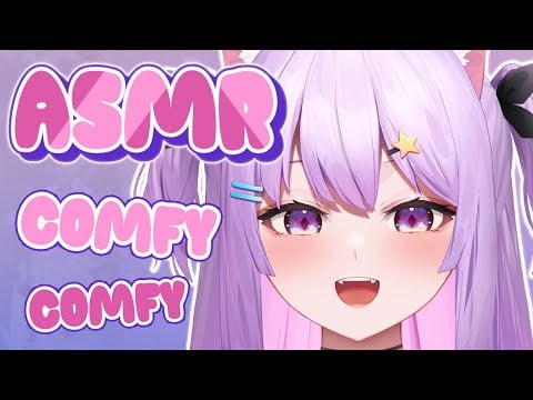 【ASMR】Meow~ Relaxation Therapy Sleepy Time w/ Tappies, Fluffy, Brushing, Ear Rubs & More ⭐