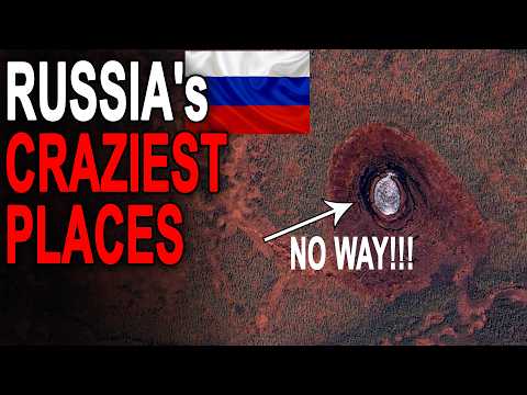 8 CRAZY Oddities in Russia You Can Find on Google Maps | ASMR