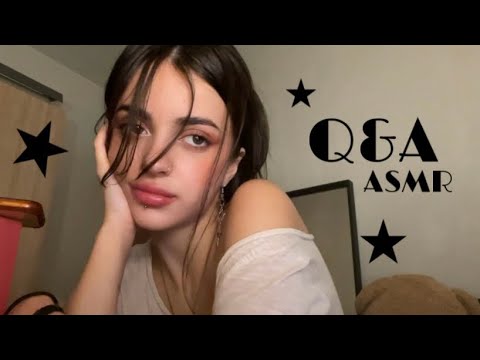 ASMR | Respondo a vuestras preguntas⭐️| Q&A (especial 10k)