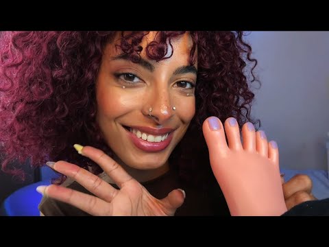 ASMR Seu Pé Está Precisando Disso (Arrepios do Início ao Fim)