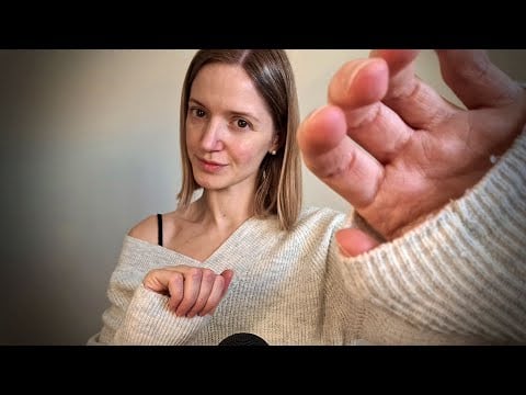 ASMR pure hand sounds, no mouth sounds, whispering for personal attention - relax, study, sleep