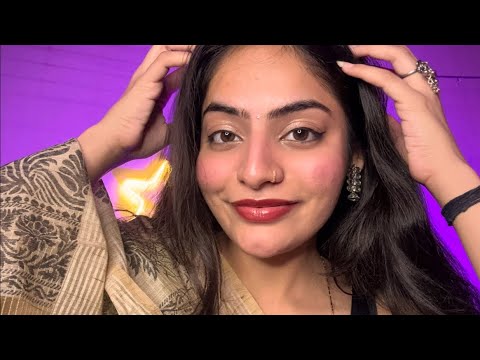 Gentle Asmr comfort for your after party headache 🤕 Indian Wife Roleplay 