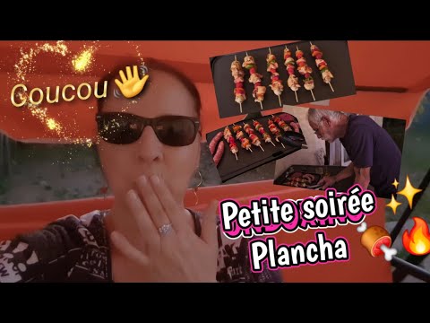 Asmr: Petit coucou 👋, petite soirée plancha avec des sons de crépitement.🔥🔥🍢🔥