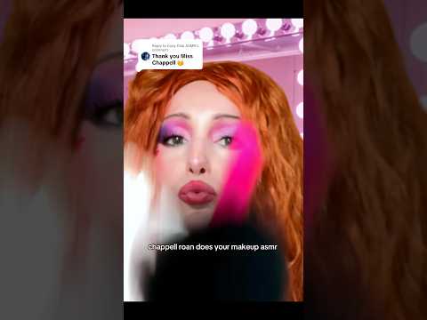 chappell roan does your makeup #asmr