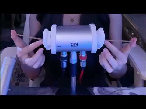 Tingly Ear Cleaning ASMR with Goose Feather, Powder Puff & Soft Brushing Sounds for Sleep