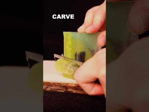 ASMR Gardening Soap Carving 🪴