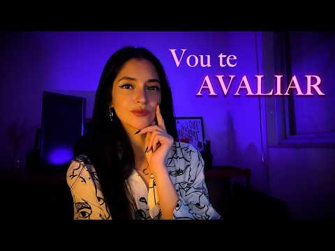ASMR Testando seus sentidos | Exame DETALHADO 📝