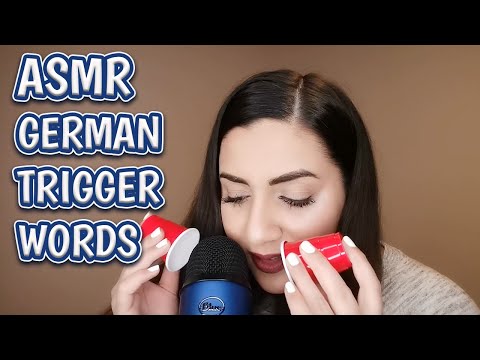 German [ASMR] Trigger Words | First German Video🥰