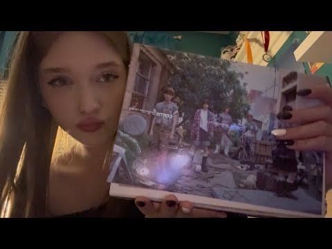 lofi ASMR unboxing cortis color outside the lines album! (scene 3) (very lazy and chaotic…)