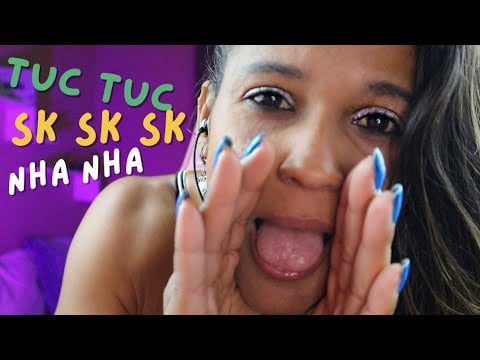 ASMR pra quem SÓ dorme com SONS de BOCA fast & Aggressive 👄💤