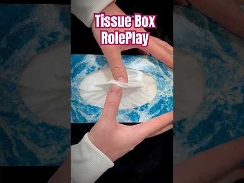 Tissue Box RolePlay ASMR + Layered Mouth Sounds