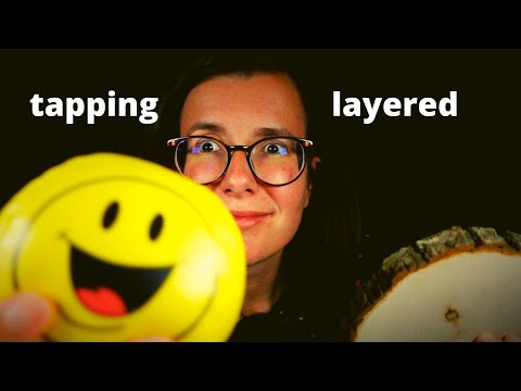 ASMR tapping layered triggers (no talking) for your relaxation, sleep and tingles