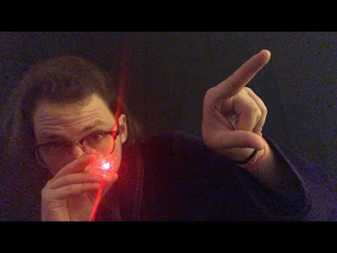 ASMR 1Minute Cranial Nerve Exam from a Man In A Robe?