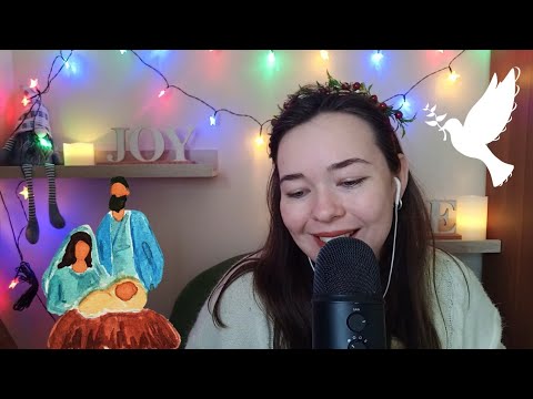 Christian ASMR | Whispered Christmas Bible Study | Deep Ear Whisper, Mouth Sounds