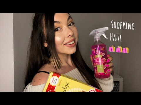 ASMR MASSIVE SHOPPING HAUL | WHISPER RAMBLE + SHOW & TELL