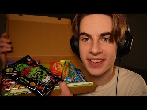 [ASMR] Ich probiere Amerikanische Süßigkeiten 😜|Candy Box