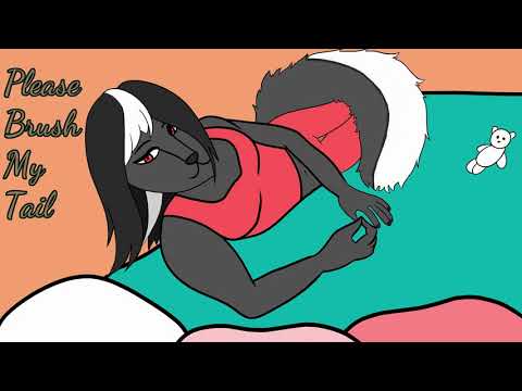Brushing a Skunks Tail ASMR