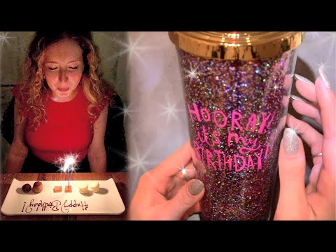 ★ASMR Birthday Presents Show & Tell★