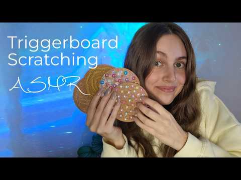 ASMR on DIY Trigger Board | Scratching, Tapping & Roller Sounds