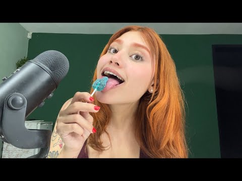 comiendo dulces mexicanos (paletitas)- María ASMR