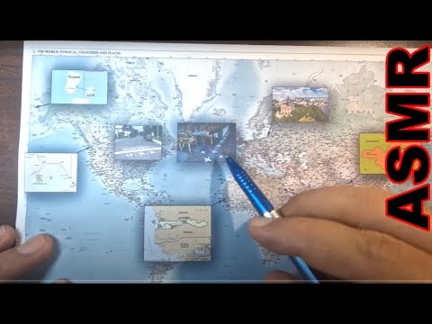 ASMR: The State Borders That Make No Sense — Explained [ ASMR geography and tracing ]