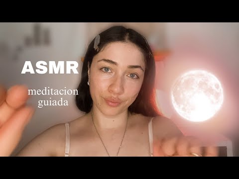 ASMR meditacion guiada SOFT SPOKEN con lluvia de fondo🌧️ #asmrenespañol #relax #asmrenespañol